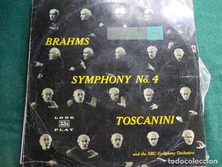 Discos de vinilo: Brahms Sinfonia n&ordm; 4 - Foto 1
