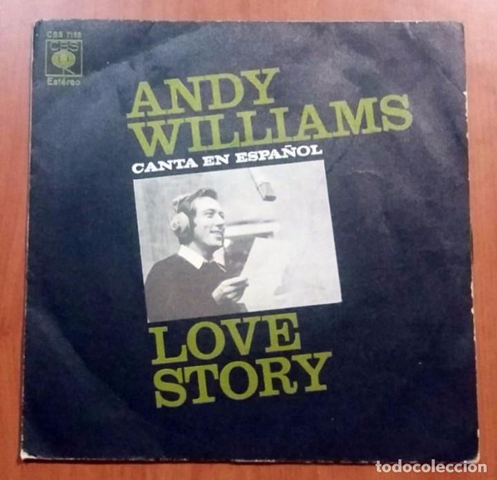 andy williams - love story / es imposible - sin - Comprar