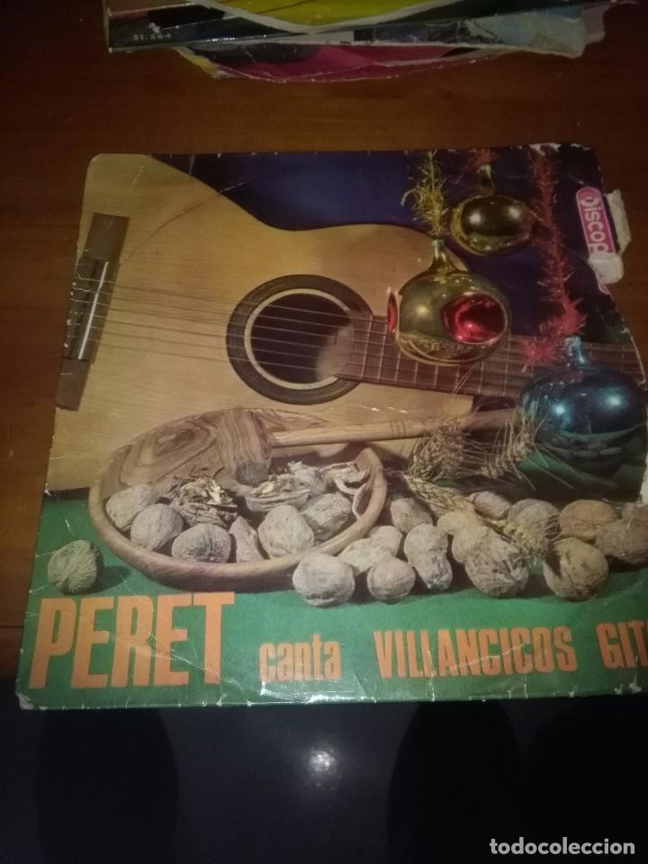 Discos de vinilo: PERET CANTA VILLANCICOS GITANOS. - Foto 1