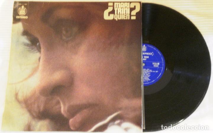 Discos de vinilo: LP	&iquest;Qui&eacute;n?	Mari Trini LP	Hispavox	1974 - Foto 1
