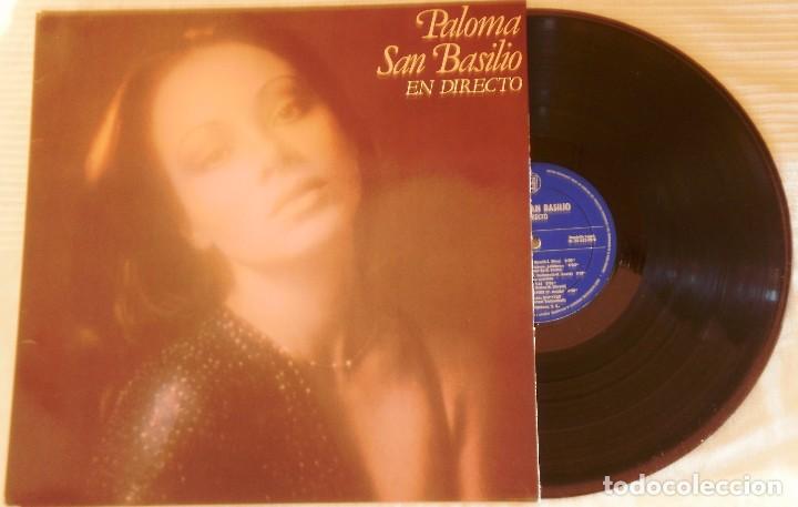 Discos de vinilo: Paloma San Basilio - en directo - Hispavox 1978 - Foto 1