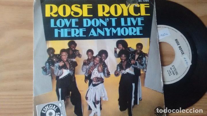 Discos de vinilo: SINGLE (VINILO) DE ROSE ROYCE A&Ntilde;OS 70 - Foto 1