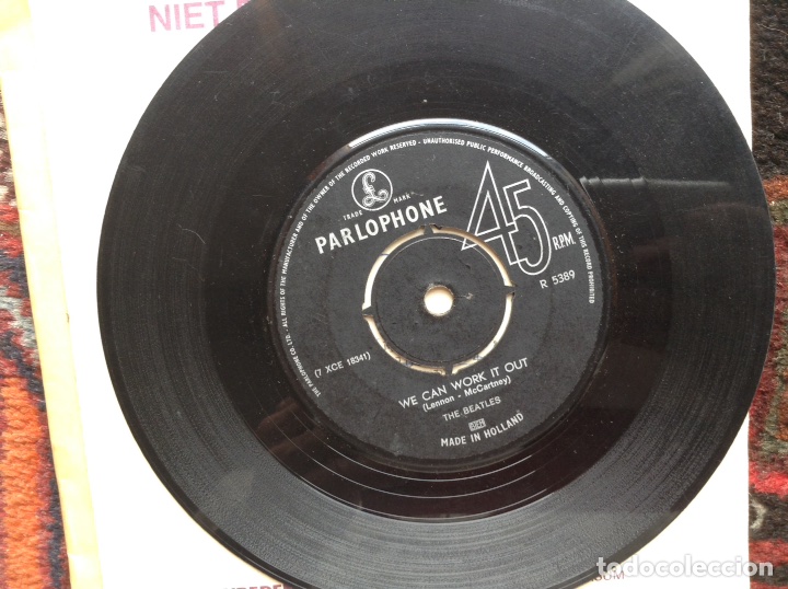 Discos de vinilo: Day tripper. The Beatles - Foto 1