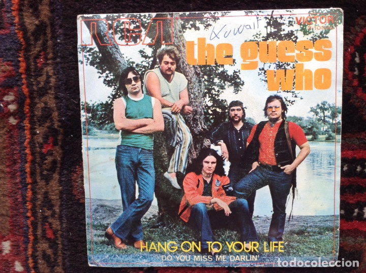 Discos de vinilo: Hang on to your life. The Guess Who.