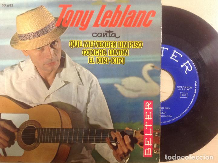 Discos de vinilo: TONY LEBLANC -EP 1963 -BELTER - Foto 1