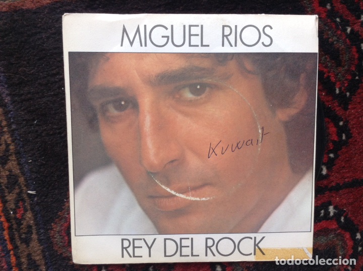Discos de vinilo: Rey del,rock. Miguel R&iacute;os - Foto 1