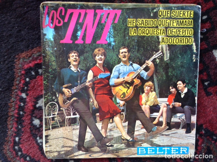 Discos de vinilo: Qu&eacute; suerte. Los TNT. - Foto 1