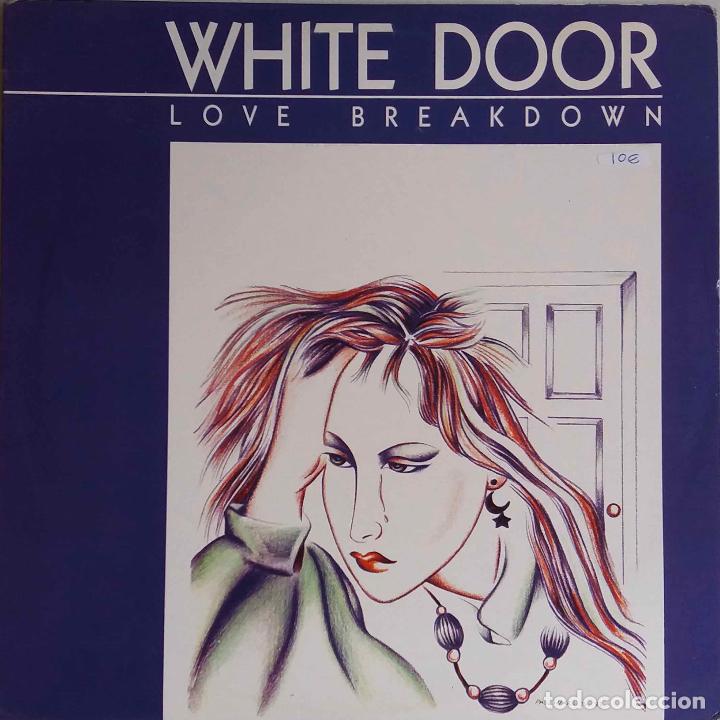Discos de vinilo: WHITE DOOR. LOVE BREAKDOWN. MAXI SINGLE USA 3 TEMAS - Foto 1