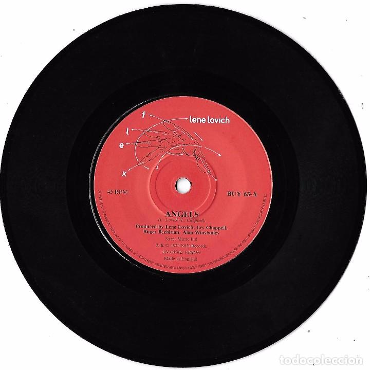 Discos de vinilo: LENE LOVICH: ANGELS / THE FLY - Foto 1