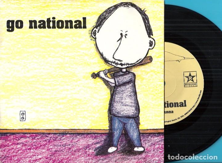 Discos de vinilo: GO NATIONAL: INDYANNA / A WEEKLY THING / STRONG - Foto 1