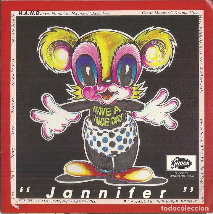 Discos de vinilo: HAVE A NICE DAY: FILL ME UP / JENNIFER - Foto 2