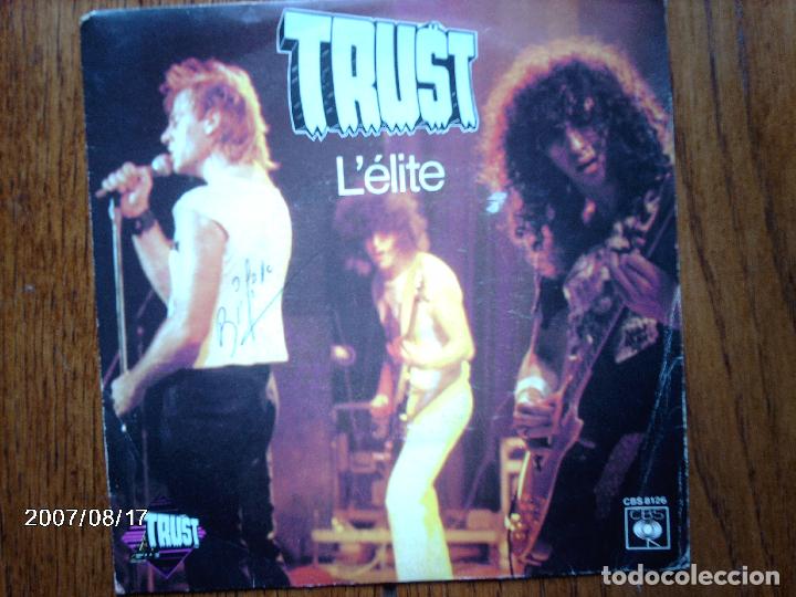 Discos de vinilo: trust - l&acute;elite + toujours pas une tune - Foto 1