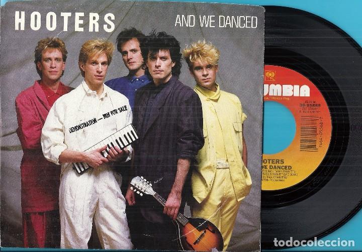 Discos de vinilo: HOOTERS: AND WE DANCED / BLOOD FROM A STONE - Foto 1