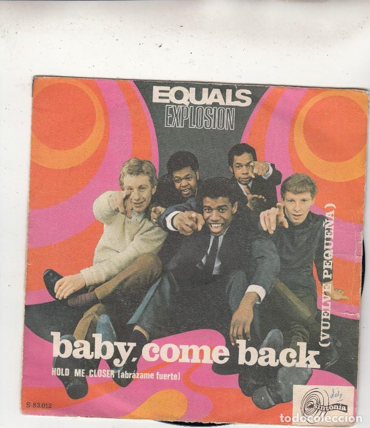 Discos de vinilo: EQUALS EXPLOSION CANTAN BABY. COME BACK - Foto 1