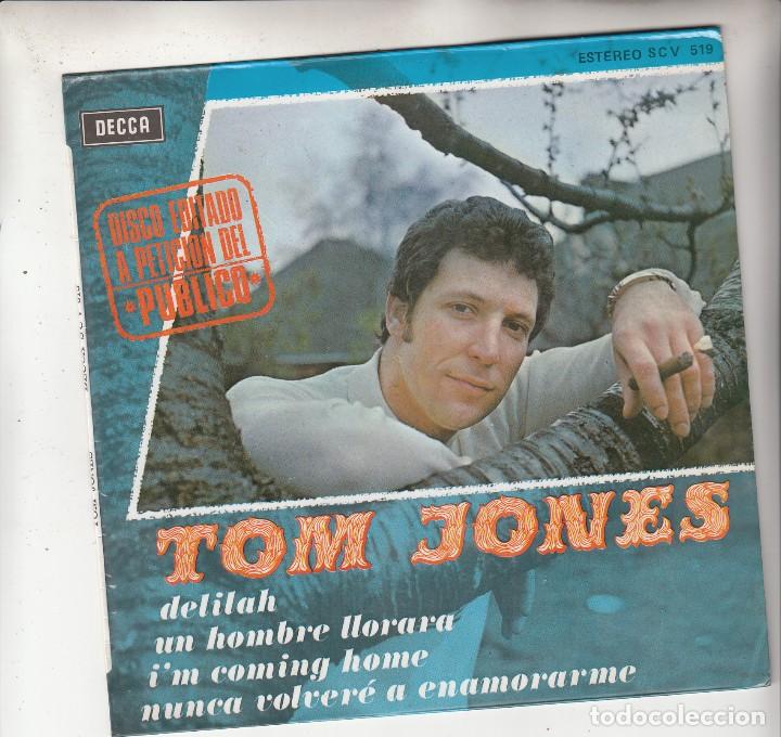 Discos de vinilo: E.P. CANTANDO TOM JONES DELILAH Y 3 M&Aacute;S - Foto 1