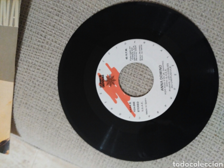 Discos de vinilo: Anna Domino take that koo koo - Foto 3