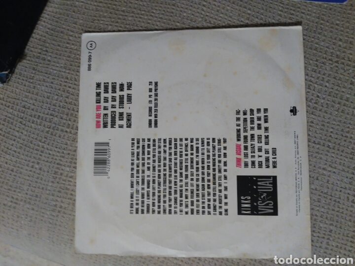 Discos de vinilo: Kinks How are you /killing time - Foto 2