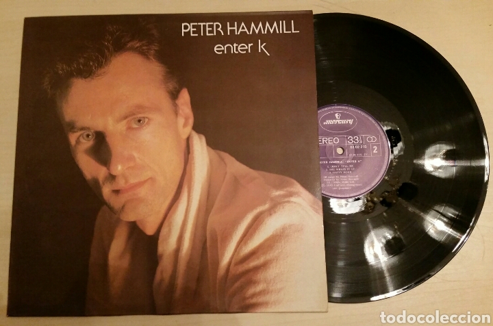 Discos de vinilo: PETER HAMMILL - ENTER K- LP 1982 - Foto 1