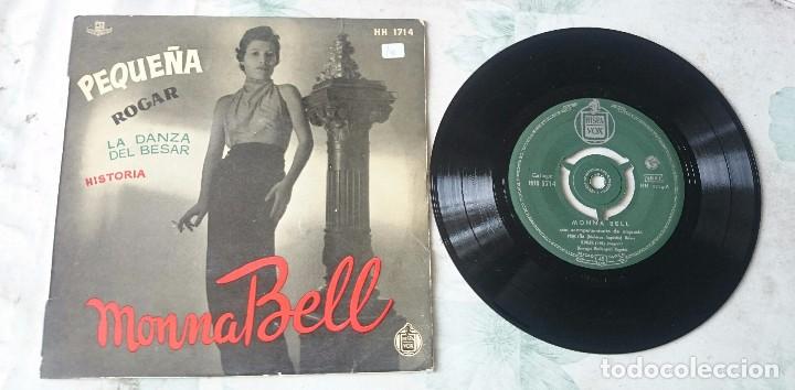 Discos de vinilo: Monna Bell: Peque&ntilde;a + 3 (Hispavox 1958) - Foto 1