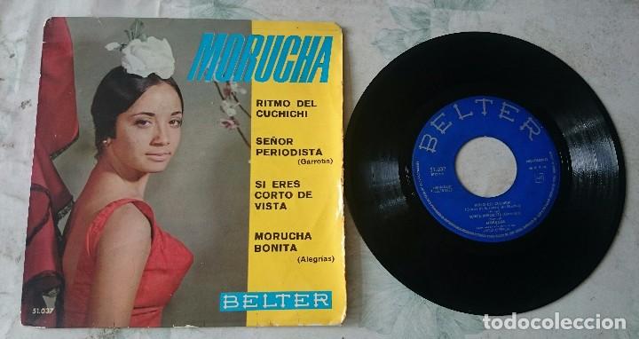 Discos de vinilo: Morucha: Ritmo del cuchichi + 3 (Belter 1963) - Foto 1
