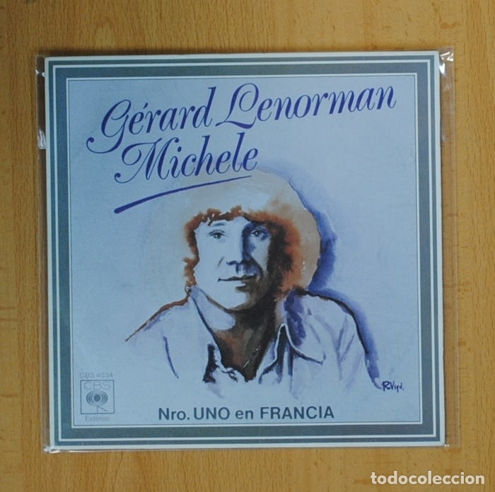 Discos de vinilo: GERARD LENORMAN - MICHELE / Y YO TE QUIERO - SINGLE - Foto 1