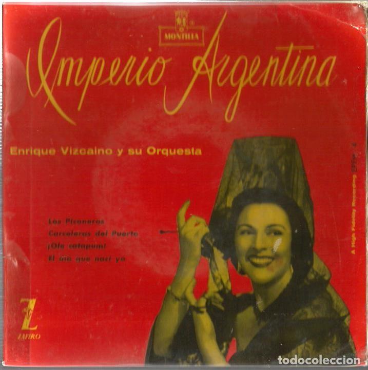 Discos de vinilo: EP IMPERIO ARGENTINA : LOS PICONEROS - Foto 1