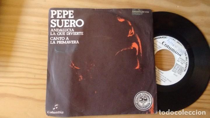 Discos de vinilo: SINGLE (VINILO) DE PEPE SUERO  A&Ntilde;OS 70 - Foto 1