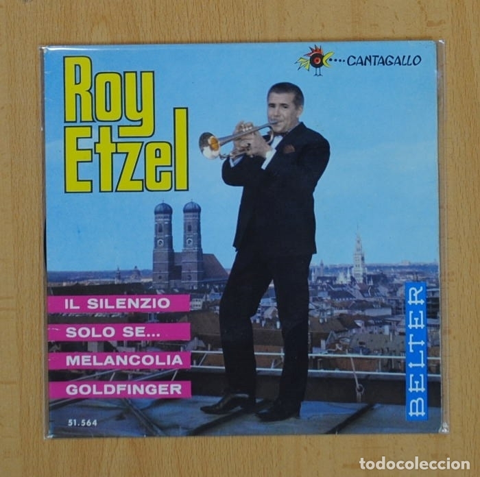 Discos de vinilo: ROY ETZEL - IL SILENZIO + 3 - EP - Foto 1