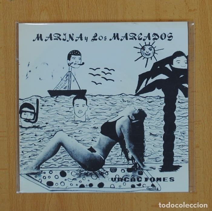 Discos de vinilo: MARINA Y LOS MAREADOS - VACACIONES - SINGLE - Foto 1