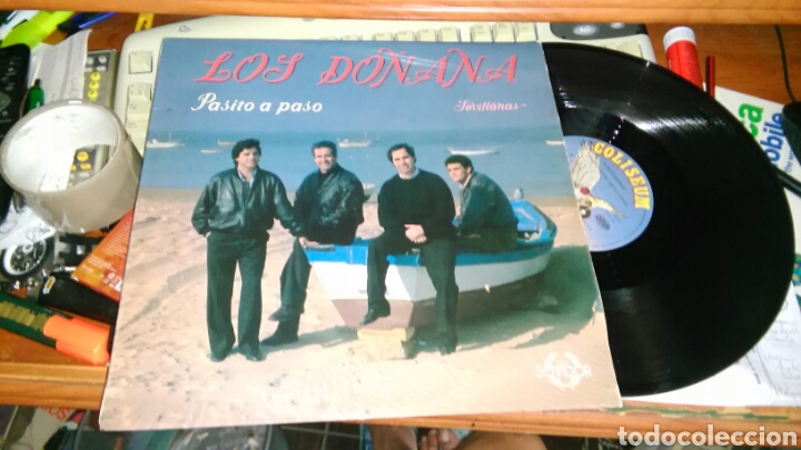 Discos de vinilo: Los do&ntilde;ana lp pasito a paso.1989 - Foto 1