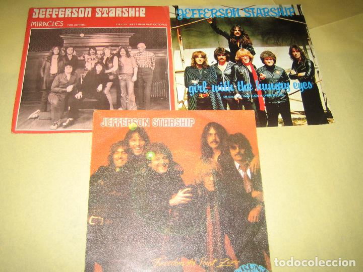 Discos de vinilo: JEFFERSON STARSHIP - LOTE DE 3 SINGLES - Foto 1