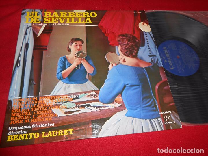 Disques de vinyle: SINFONICA BENITO LAURET EL BARBERO DE SEVILLA LP 1970 COLUMBIA EDICINO ESPA&Ntilde;OLA SPAIN