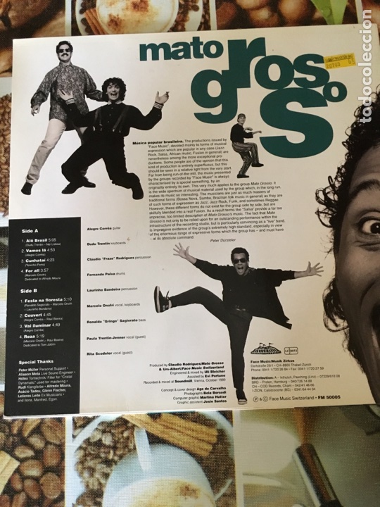 Discos de vinilo: MATO GROSSO-BRASILEIRO-NUEVO - Foto 2