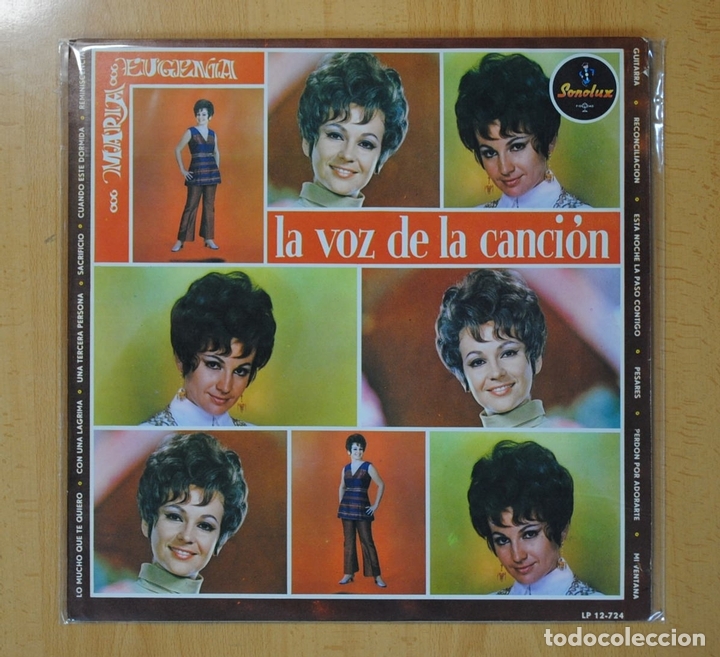 Discos de vinilo: MARIA EUGENIA - LA VOZ DE LA CANCION - LP - Foto 1