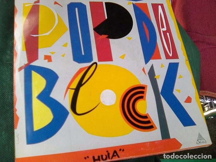 Discos de vinilo: Pop De Block - Hu&iacute;a (Salamandra, 1991) - Foto 1