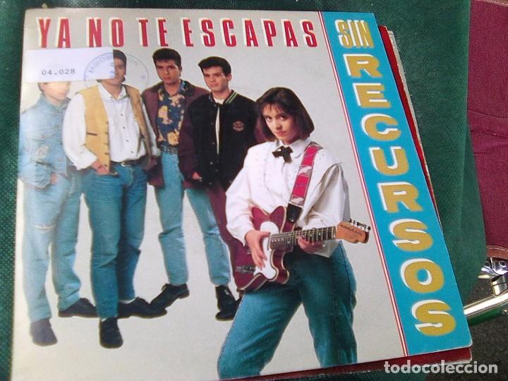 Discos de vinilo: Sin Recursos - Ya no te escapas (Emi, 1990) - Foto 1
