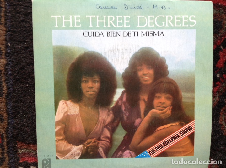 Discos de vinilo: Cuida bien de ti misma. The three degrees - Foto 1