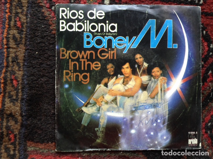 Discos de vinilo: Rios de Babilonia .Boney M. - Foto 1
