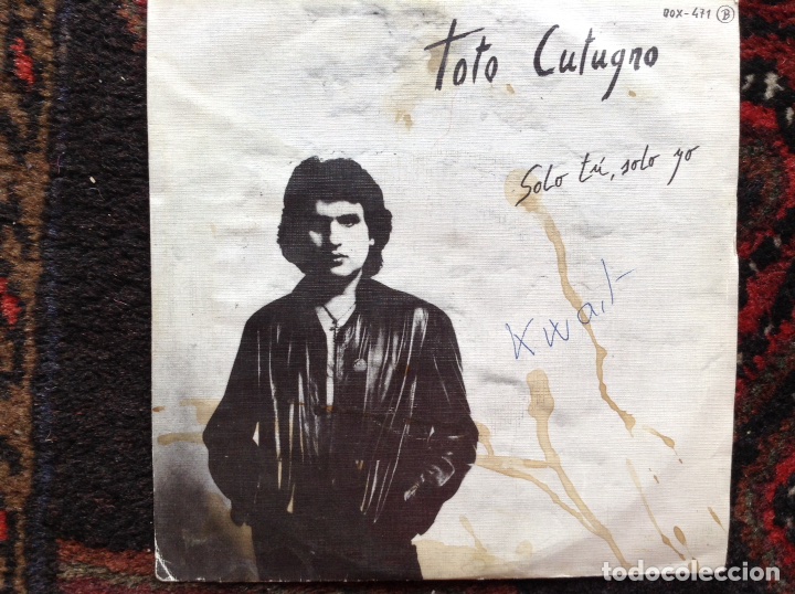 Discos de vinilo: Solo tu. Toto cotugno - Foto 1