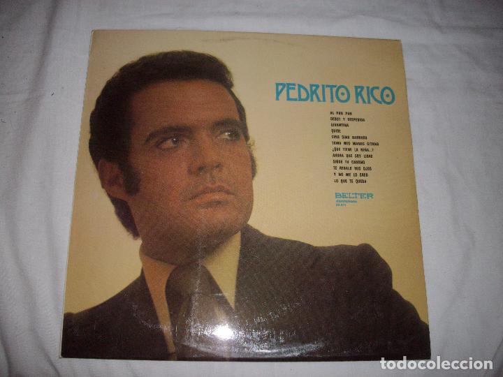 Discos de vinilo: lp pedrito rico - Foto 1