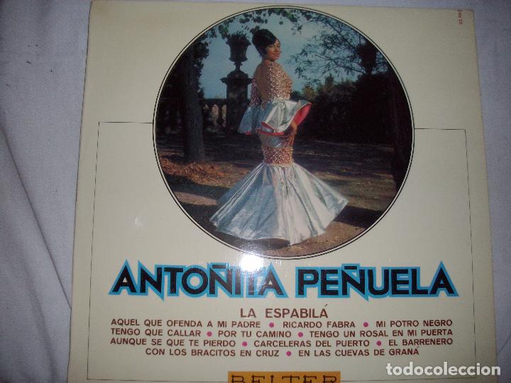 Discos de vinilo: lp anto&ntilde;ita pe&ntilde;uela - Foto 1