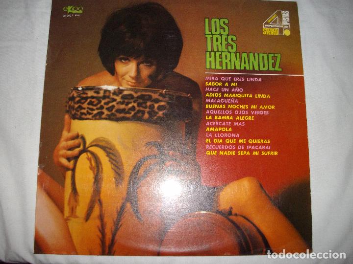Discos de vinilo: lp los tres hernandez - Foto 1