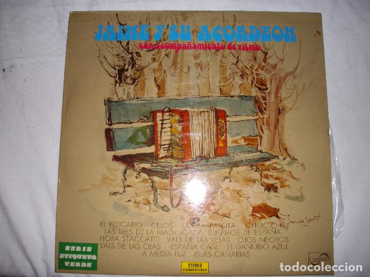 Discos de vinilo: lp jaime y su acordeon - Foto 1