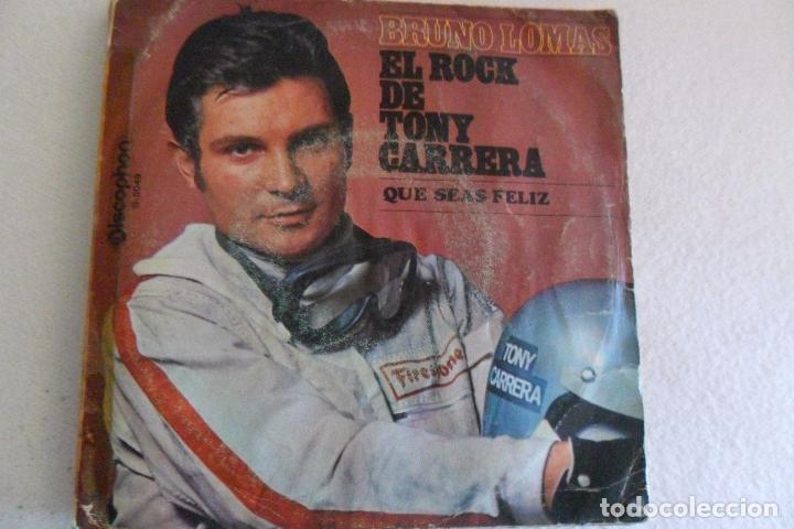 Discos de vinilo: BRUNO LOMAS - EL ROCK DE TONY CARRERA 1969 - Foto 1