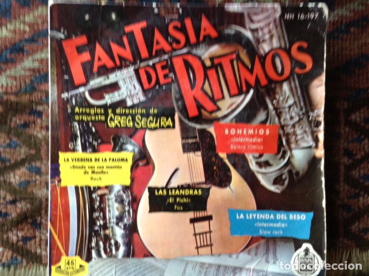 Discos de vinilo: Fantasia de ritmos - Foto 1