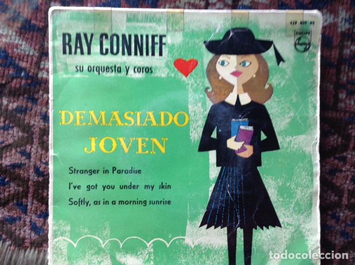Discos de vinilo: Demasiado joven. Ray Conniff. - Foto 1