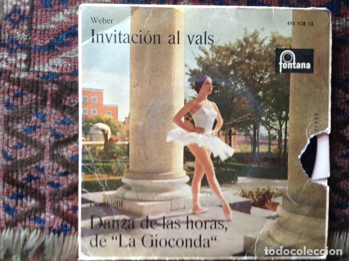 Discos de vinilo: Invitaci&oacute;n al vals. Serie ballet - Foto 1