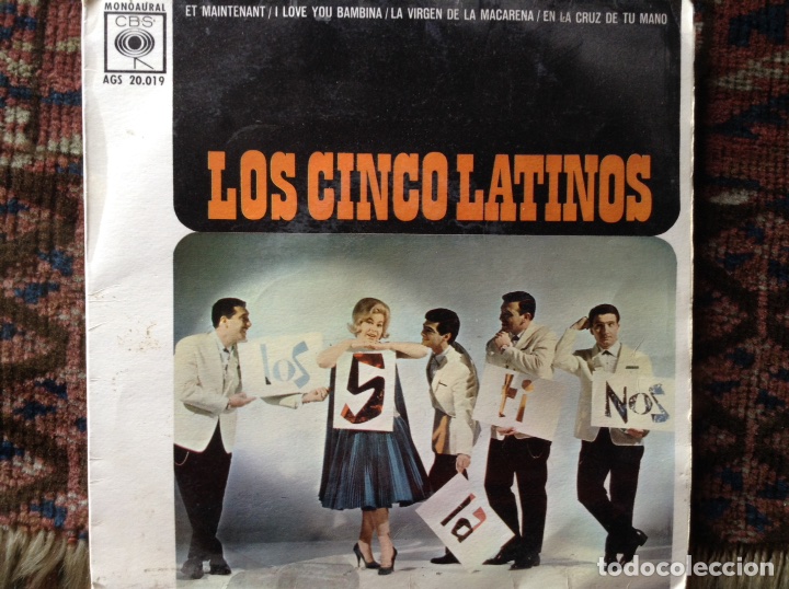 Discos de vinilo: Et maintenant. Los cinco latinos - Foto 1