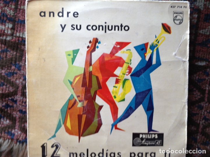 Discos de vinilo: Andr&eacute; y su conjunto - Foto 1