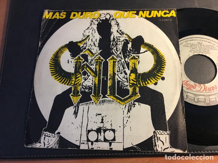 Discos de vinilo: &Ntilde;U (MAS DURO QUE NUNCA) SINGLE ESPA&Ntilde;A   (EPI7) - Foto 1